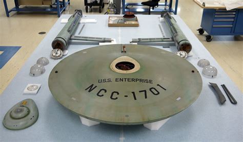 The Enterprise Is Back On Display At The Smithsonian ...And She Looks Beautiful | TREKNEWS.NET ...