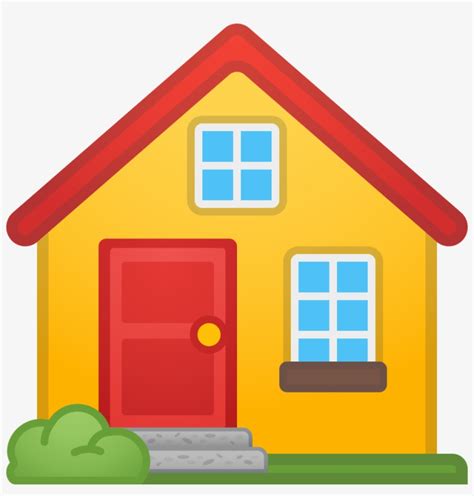 House Icon - Emoji Haus - 1024x1024 PNG Download - PNGkit