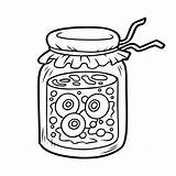 Mason Jar Coloring Pages sketch template