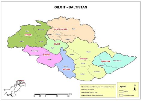 Map of Gilgit-Baltistan. | Download Scientific Diagram