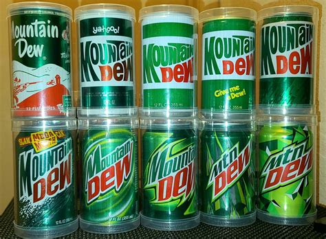 Mountain Dew Logo History