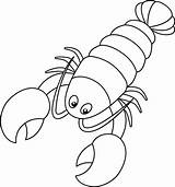 Cartoon Lobster coloring Page  Free Printable Coloring Pages sketch template