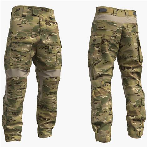 Crye G3 Combat Pants - Marvelous Designer Model 3D - TurboSquid 1947593