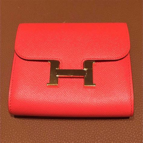 HERMES Plain Leather Small Wallet Coin Cases cheapest sale online store | www.kami-mac.com