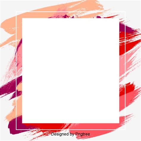 Stylish Border Design PNG Image, Stylish And Simple Border Design, Picture Frame Clipart, Color ...