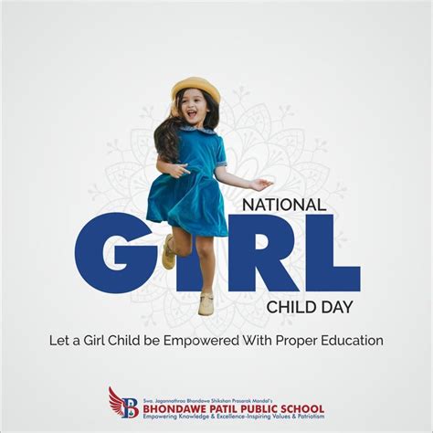 National Girl Child Day | Child day, International girls day, Children