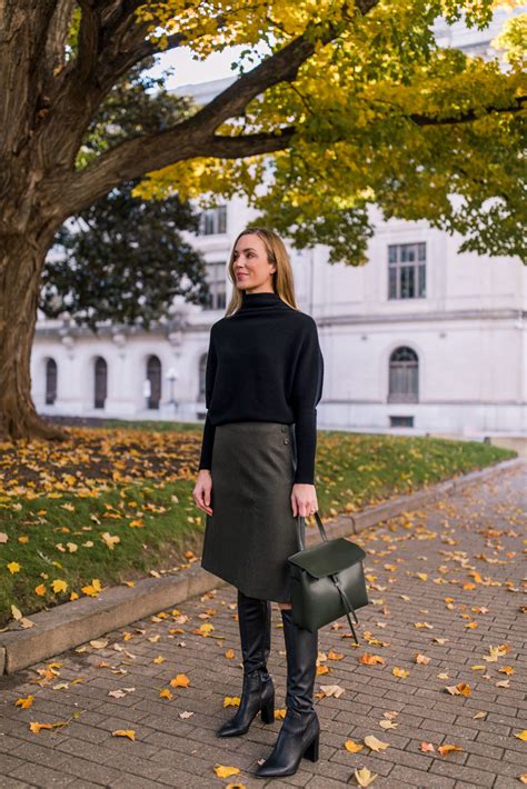 8 Sweater and Skirt Outfits | Natalie Yerger