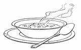 Soup Coloring Pages  Kidsuki sketch template