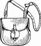 Vintage Pouch With Cup coloring page  ColouringPages sketch template