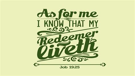 My Redeemer Lives