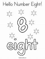 Free Printable Number 8 Coloring Pages sketch template