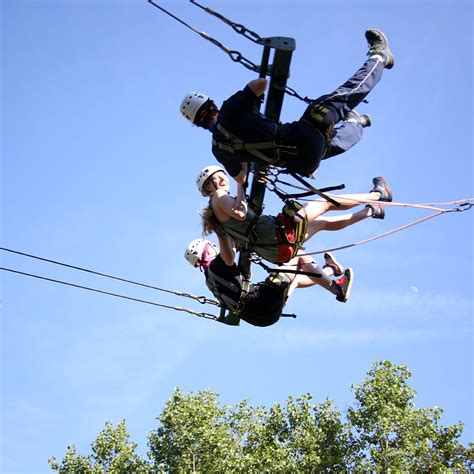 Giant King Swing & 150m Zip Wire - Valley Adventure Centre