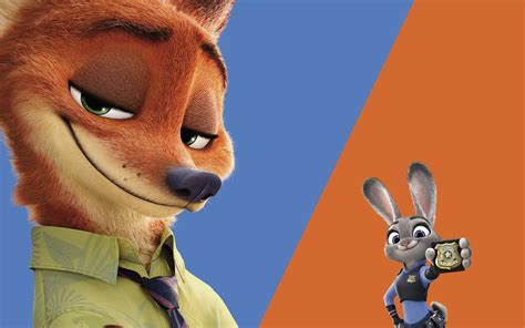 Nick Wilde Judy Hopps Zootopia Hd Wallpaper - vrogue.co