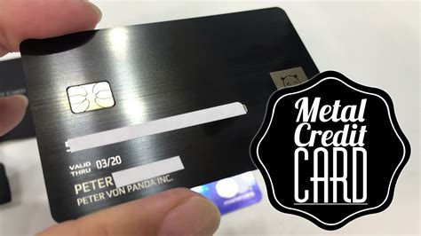 How To Get A Metal Credit Card - YouTube