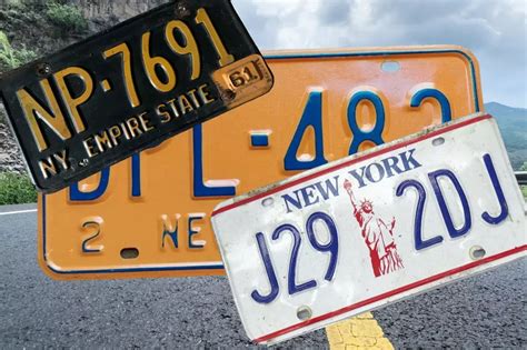 What was the New York License Plate the Year You were Born?