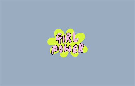 Girl power desktop wallpaper by Poppy Deyes | Cute desktop wallpaper, Desktop wallpaper, Supreme ...