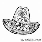 Sombrero Coloring Pages  Free & Printable sketch template