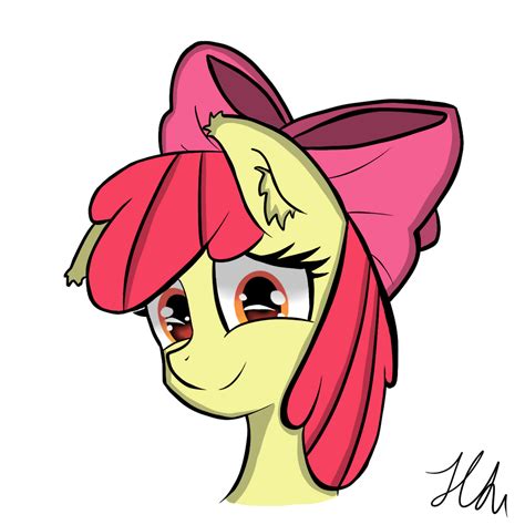 Apple Bloom - Face by HanzeL2 on DeviantArt