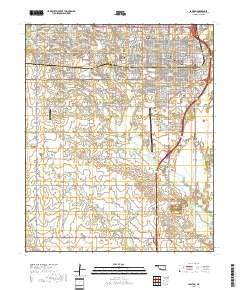 USGS US Topo 7.5-minute map for Lawton, OK 2018 - ScienceBase-Catalog