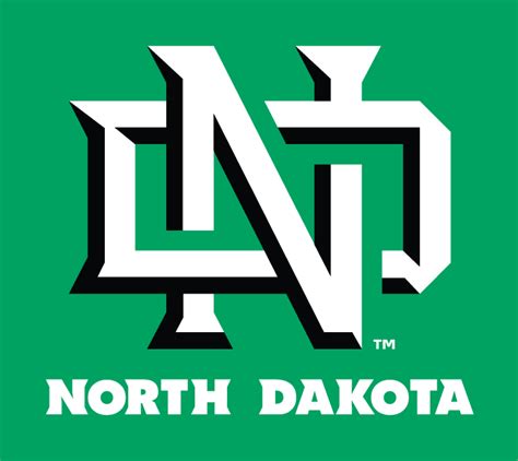 North Dakota Fighting Hawks Primary Dark Logo - NCAA Division I (n-r ...