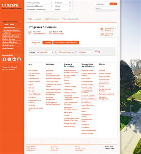 Langara College on Behance