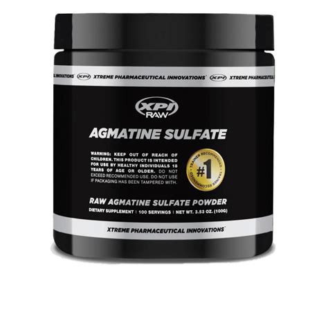 RAW Agmatine Sulfate | XPI Supplements