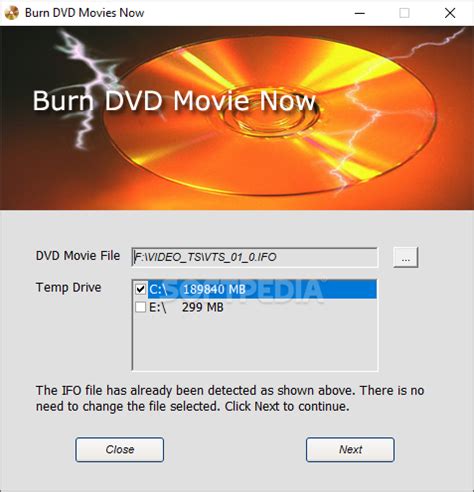 Burn DVD Movie Now 6.1 - Download, Review, Screenshots