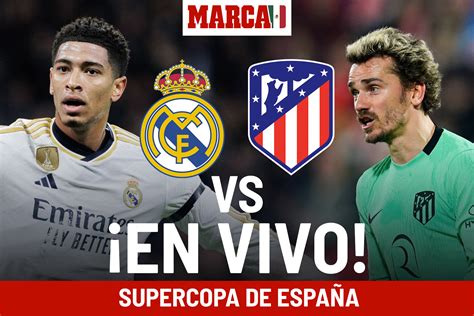 Supercopa de España: Real Madrid vs Atlético de Madrid EN VIVO: Dani Carvajal ya no perdonó y empata