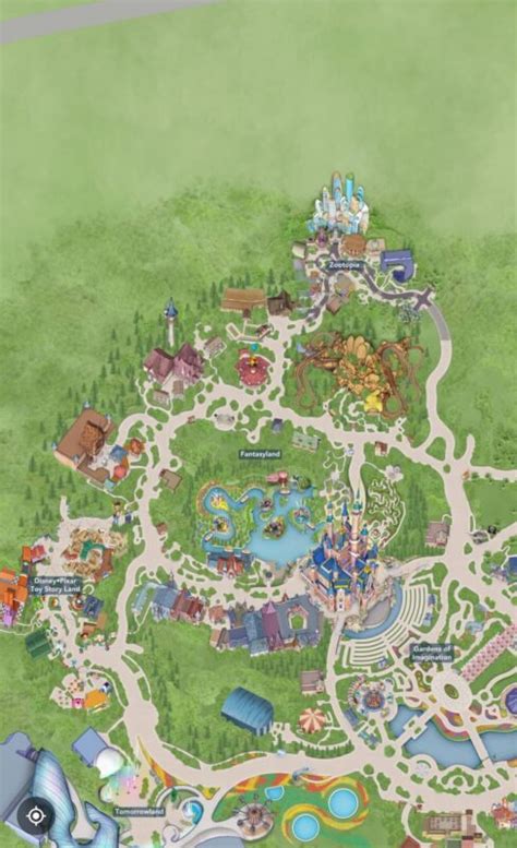 Zootopia Added to Shanghai Disney Resort Virtual Map on Official App ...