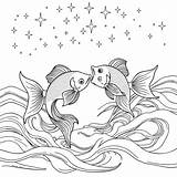 28 Best Pisces Coloring Pages Free Printable PDFs sketch template