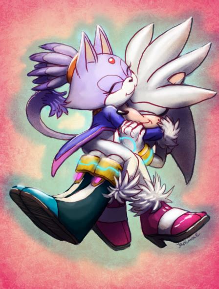 Silver and Blaze by Yanimae on DeviantArt