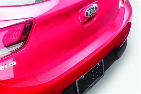 2018-2021 Kia Rio Rear Bumper Protector, Clear Applique H9F28 AU100 ...