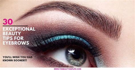 30 Exceptional Beauty Tips For Perfect Eyebrows!!