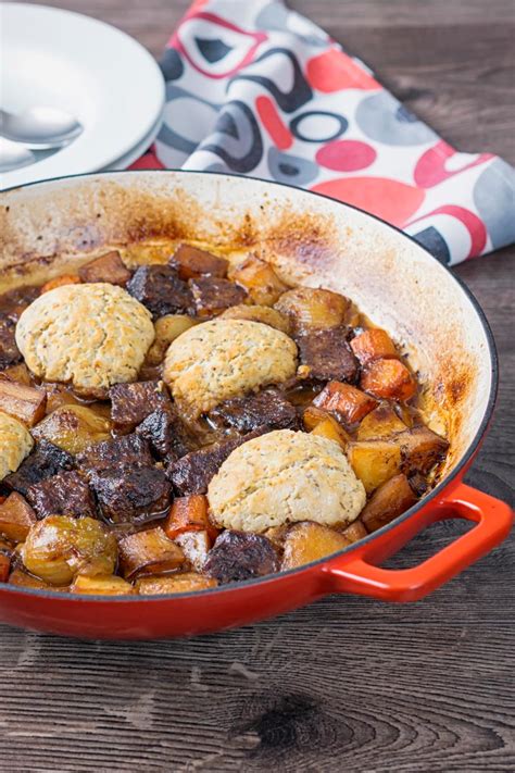 British Beef Stew with Suet Dumplings | Krumpli