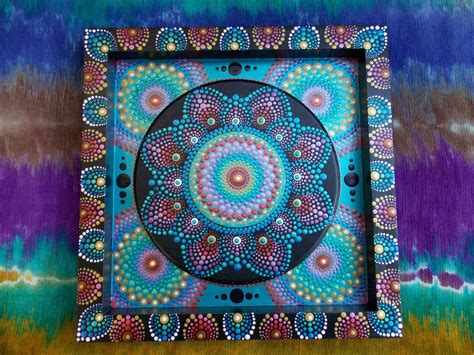 Dot Mandala Painting 3D Mandala Art by Kaila Lance Mandala | Etsy | Mandala painting, Dot art ...