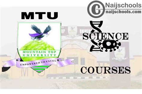 MTU Courses for Science Students to Study - NAIJSCHOOLS