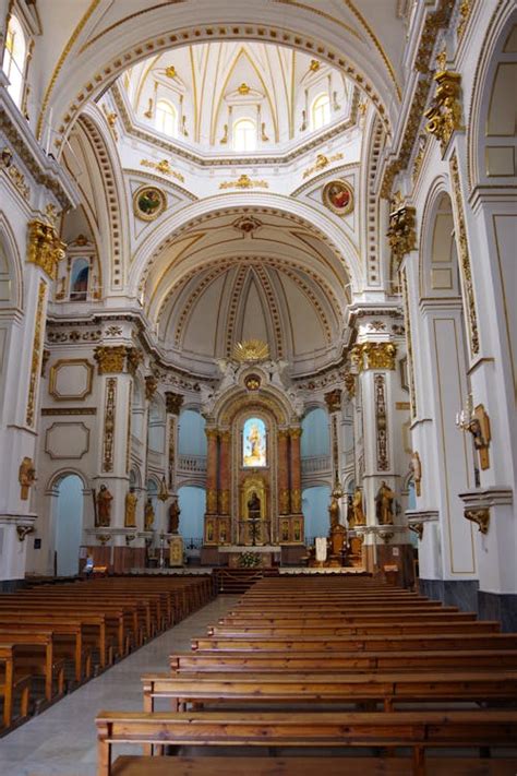 Interior of a Church in Spain · Free Stock Photo