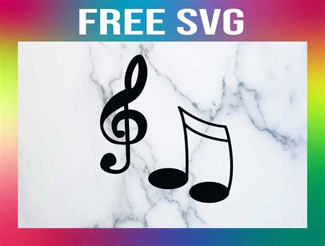 Free Music Notes SVG