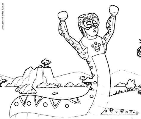 Printable Wild Kratts Coloring Pages