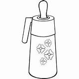 Baby Bottle Coloring Sheet sketch template