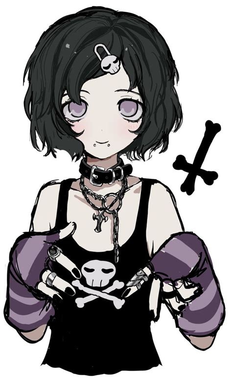 kiyu on Twitter | Emo art, Goth art, Cartoon art styles