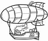 Bowser Airship Coloring Pages sketch template