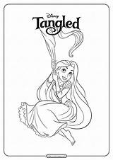Rapunzel Free Printable Coloring Pages sketch template