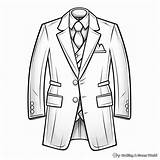 Suit Coloring Pages  Free & Printable sketch template