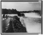 [View of Niagara Falls from above the falls, New York] | Library of ...