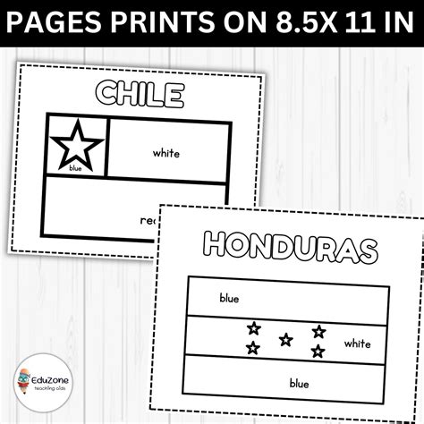 Printable Hispanic Countries Flags Coloring Pages to Promote Creativity ...