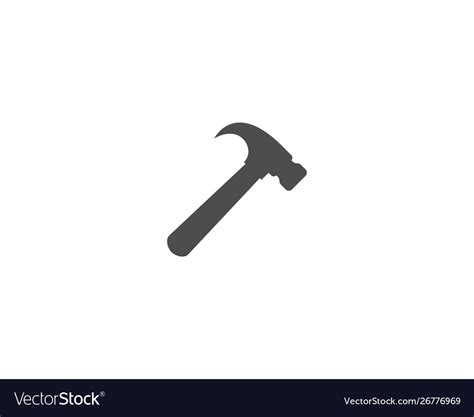 Hammer logo Royalty Free Vector Image - VectorStock