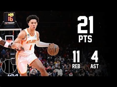 Jalen Johnson Highlights 21/11/4 | Pelicans vs. Hawks | 4th Nov 2023 | : r/nba