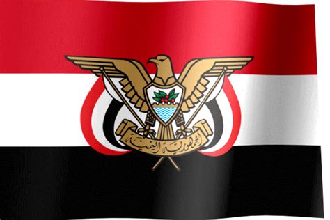 Flag of Yemen (GIF) - All Waving Flags