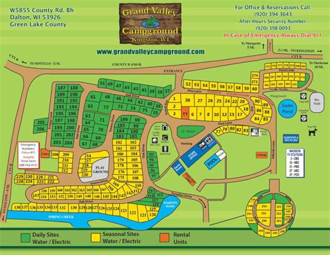 Map | Grand Valley Campground